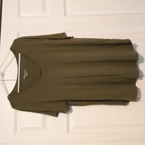 Ava & Viv Olive Teeshirt 1x